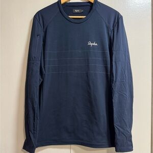 Rapha Dark Blue Long Sleeve Top